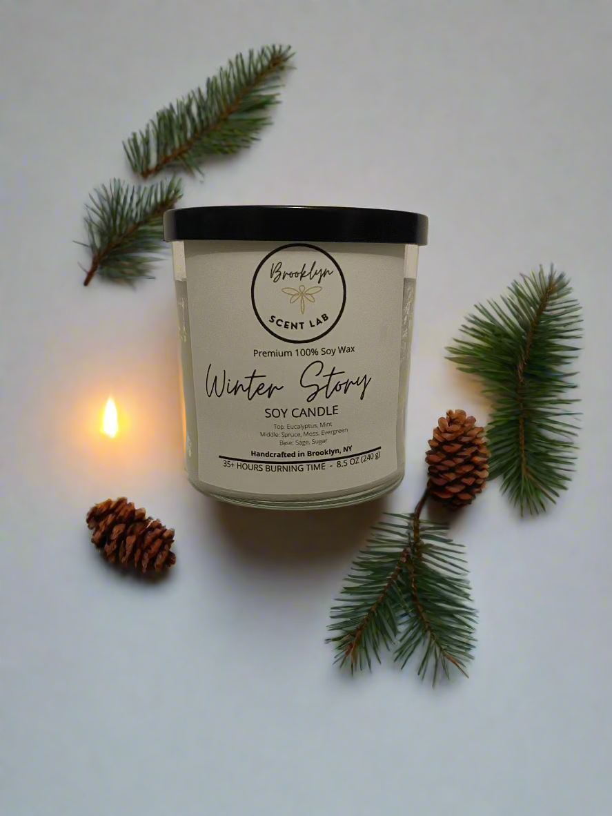Winter Story Soy Candle