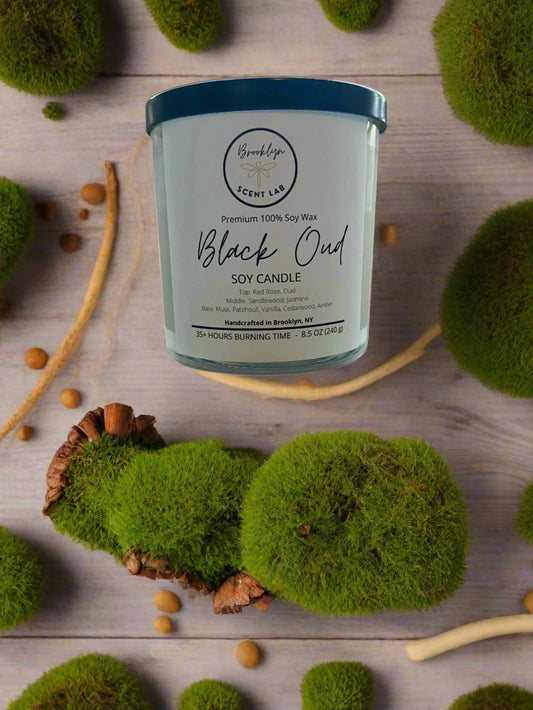 Black Oud Soy Candle