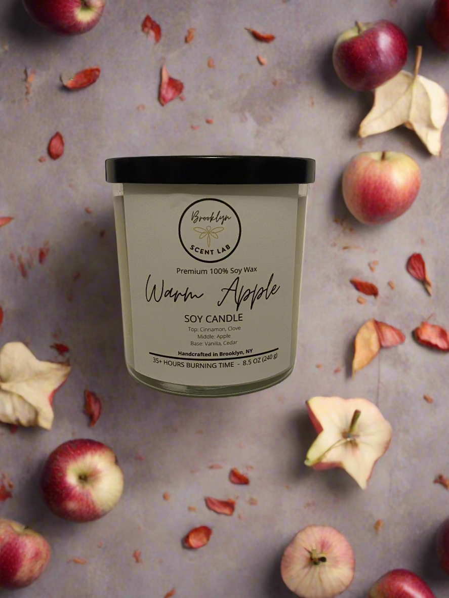 Warm Apple Soy Candle